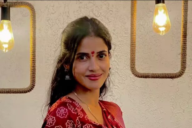 Ramya Balakrishna during a television dance reality show