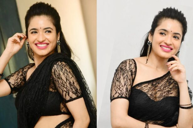 Rathika Rose at a promotional event for Bigg Boss Telugu