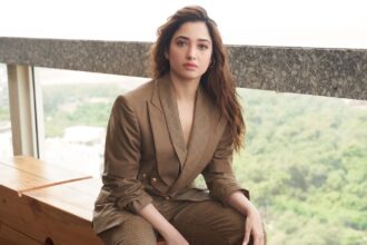 Hunterfly 4545564 Tamannaah Bhatia looking elegant in a designer outfit during a celebrity event