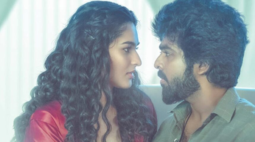 Hunterfly 6 07 15 225627 GV Prakash and Kayadu Lohar in Immortal movie poster after release date postponement