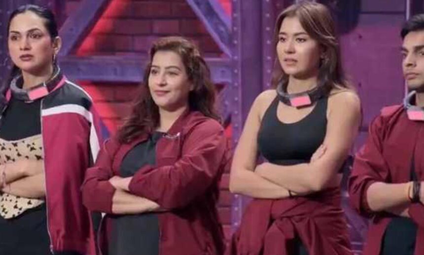 Lock Upp 2 contestants during a reality show episode