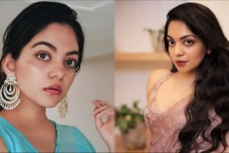 Actress Ahaana Krishna during a public appearance after issuing a statement on an ongoing family dispute.