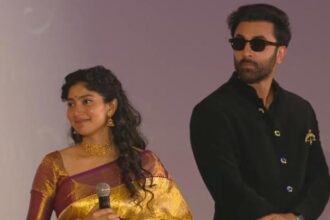 Sai Pallavi speaks about preparing to portray Goddess Sita in Ramayana during the film's press event.