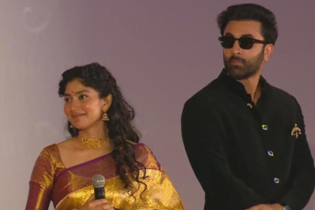 Hunterfly 6 07 26 191932 Sai Pallavi speaks about preparing to portray Goddess Sita in Ramayana during the film's press event.