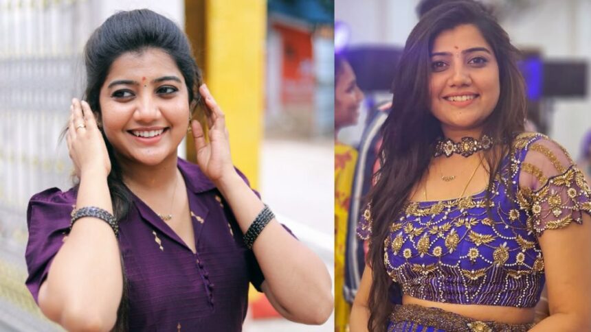 Hunterfly Abinavya Deepak Tamil television actress Abinavya Deepak known for Kayal serial on Sun TV
