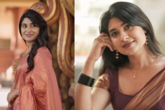 Akshita Bopaiah posing during a public appearance in Bengaluru