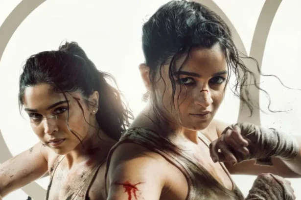 Hunterfly Alpha Box Office Collection Day 5 Alia Bhatt and Sharvari in a scene from Alpha as the film crosses Rs 40 crore at the Indian box office