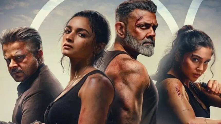 Hunterfly Alpha Day 6 Box Office Report Alia Bhatt and Sharvari in Alpha during its first week at the Indian box office