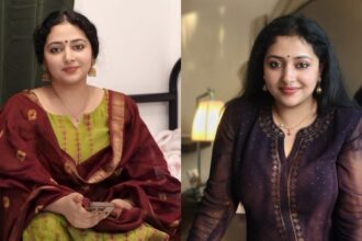 Hunterfly Anu Sithara Anu Sithara posing during a Malayalam cinema promotional event