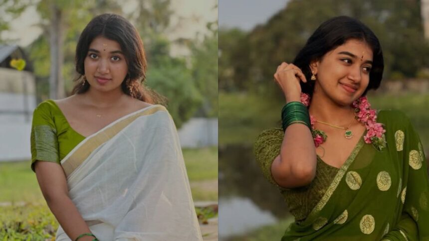 Anugraha S. Nambiar at a public appearance, known for her work in Tamil and Malayalam entertainment projects