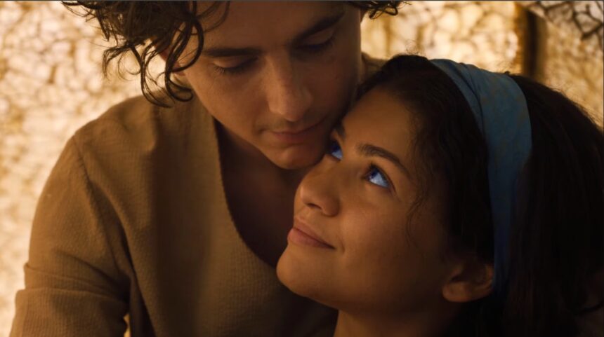 Timothée Chalamet as Paul Atreides in Dune Part Three first footage reveal