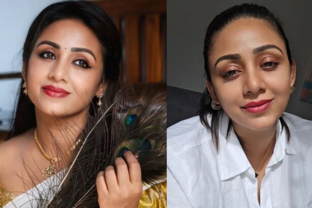 Indian actress and model Eden Kuriakose posing during a public appearance.