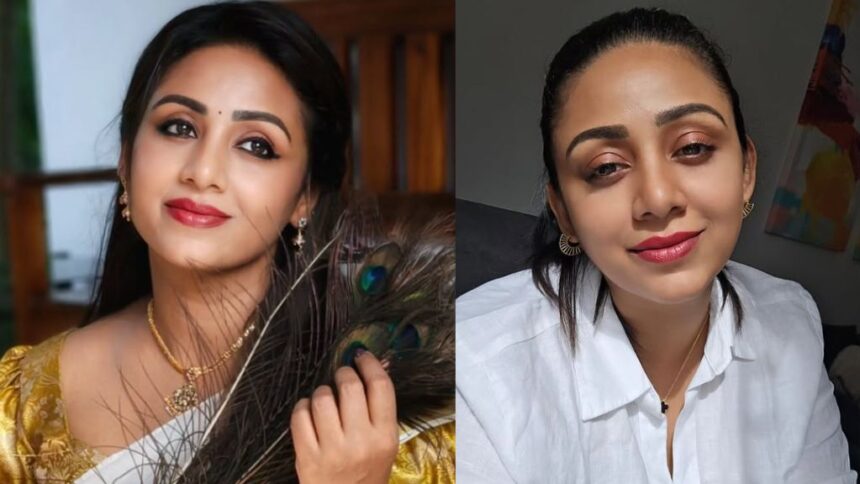 Indian actress and model Eden Kuriakose posing during a public appearance.