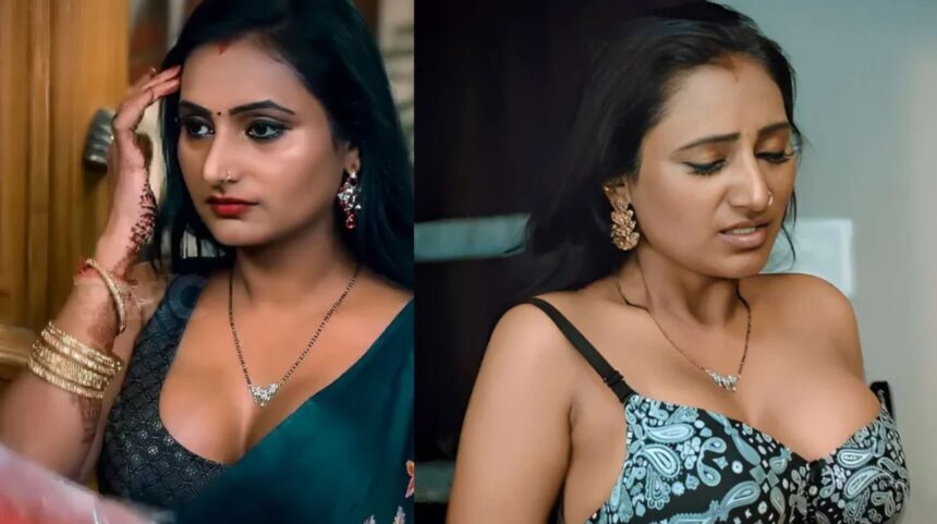 Indian actress Jayshree Gaikwad posing during a promotional event.