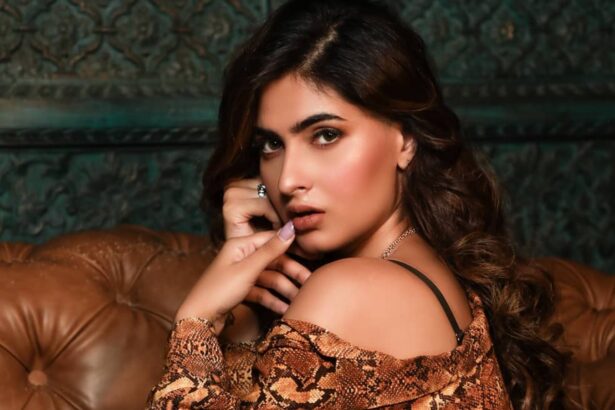Karishma Sharma posing during a public appearance