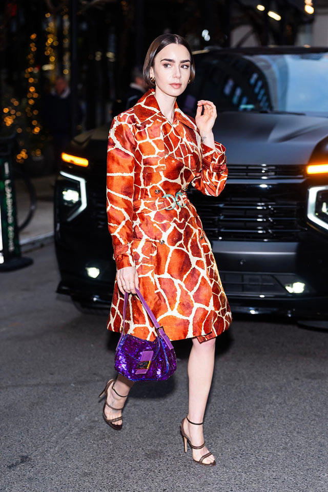 Hunterfly Lily Collins
