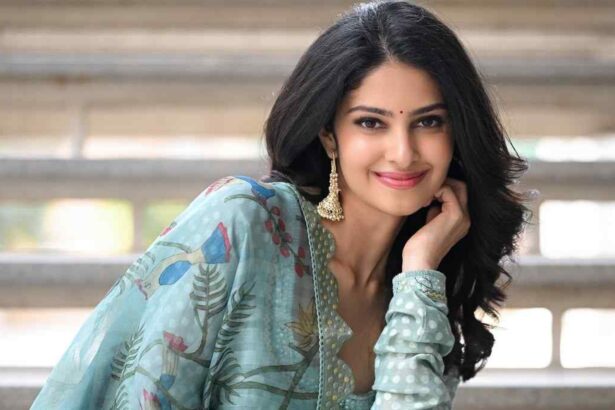 Manasa Varanasi during a beauty pageant and film promotional event