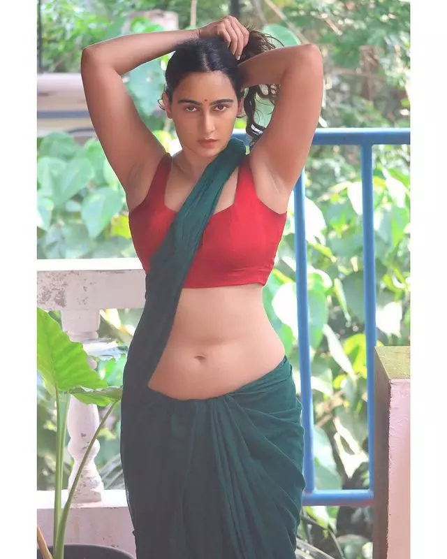 Hunterfly Megha Shukla Impresses with Her Saree Look44564