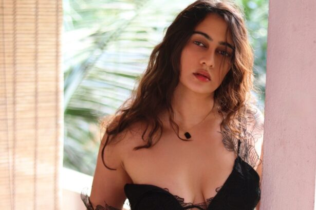 Hunterfly Megha Shukla posing during a stylish fashions Megha Shukla posing during a stylish fashion photoshoot shared on social media