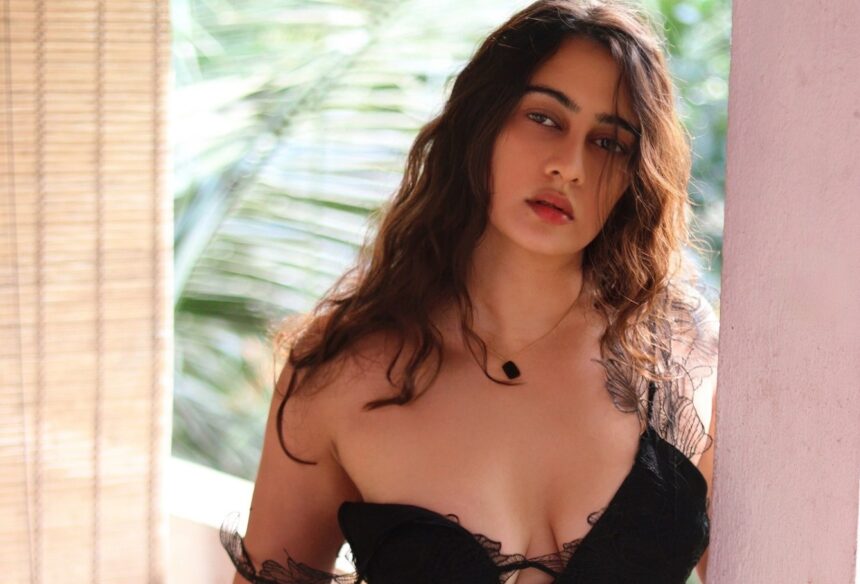 Hunterfly Megha Shukla posing during a stylish fashions Megha Shukla posing during a stylish fashion photoshoot shared on social media