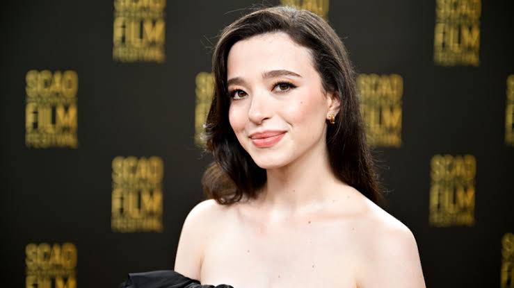 Mikey Madison posing at a film event in 2025