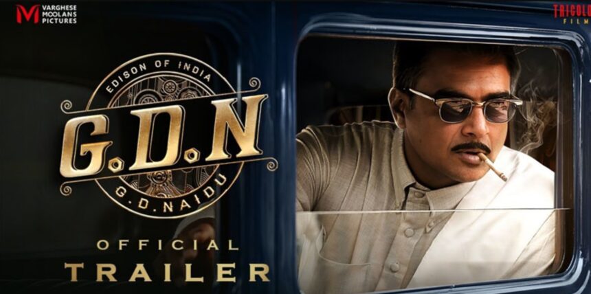 R Madhavan as legendary inventor G D Naidu in the GDN movie trailer
