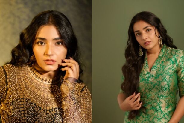 Rajisha Vijayan during a promotional event for her South Indian film projects