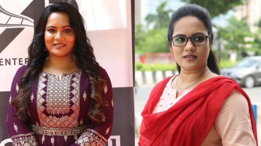 Reyaa Hari at a Tamil film event in Chennai