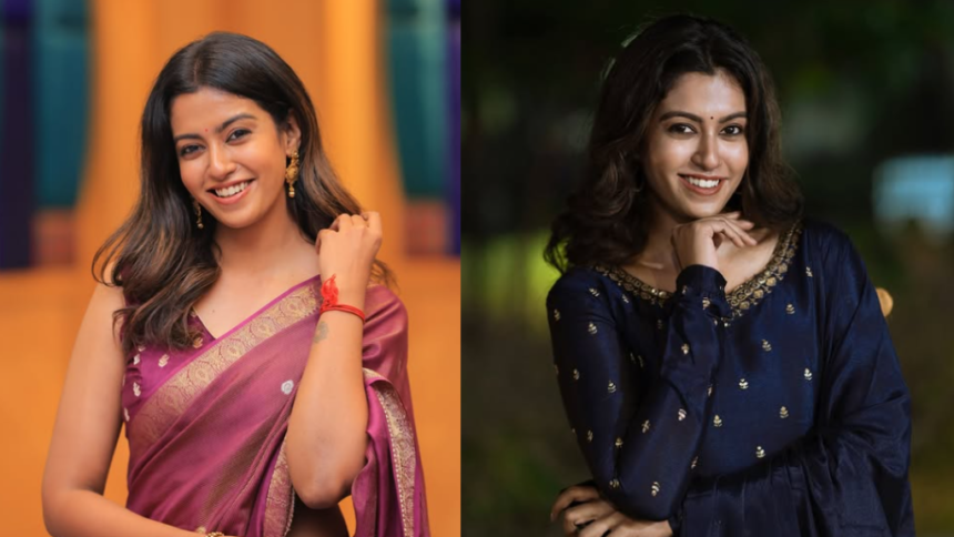 Tamil actress Roshni Haripriyan known for Bharathi Kannamma and Tamil films
