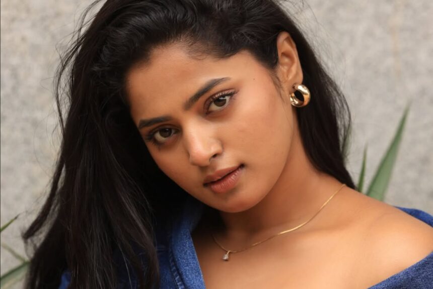 Sangeetha Kalyankumar during a promotional event for her television and film projects