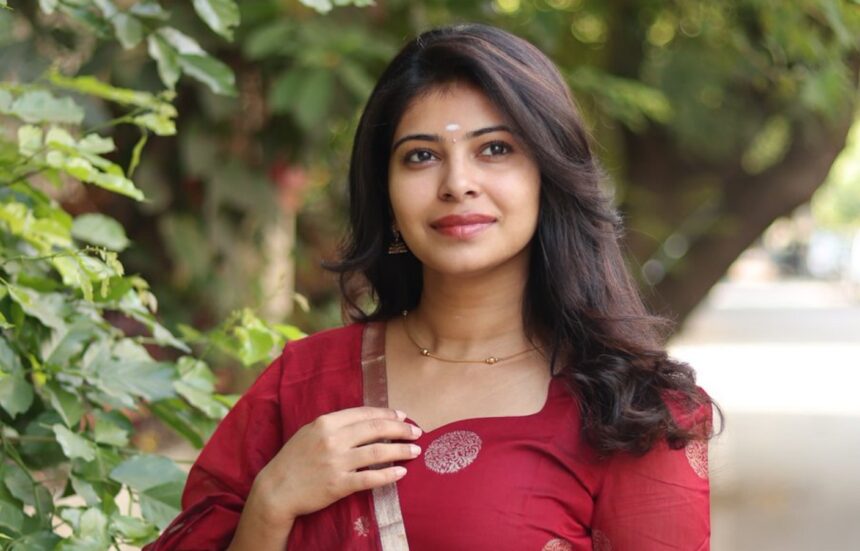 Hunterfly Sangeetha Leonis Sangeetha Leonis attending a media event during promotions for her television and OTT projects