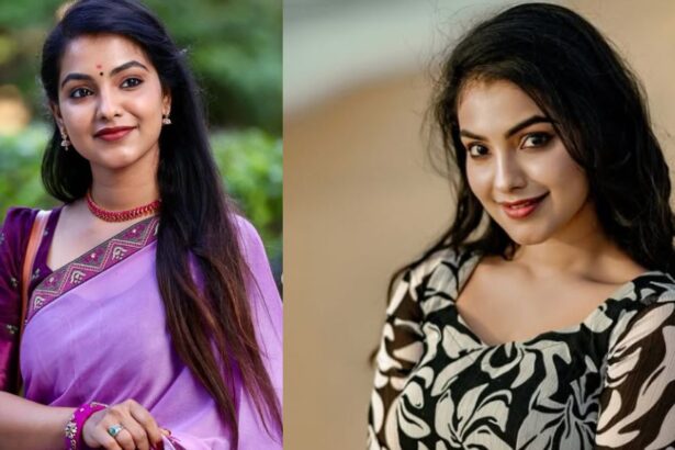 Shravnitha Srikanth actress and model from Tamil television industry