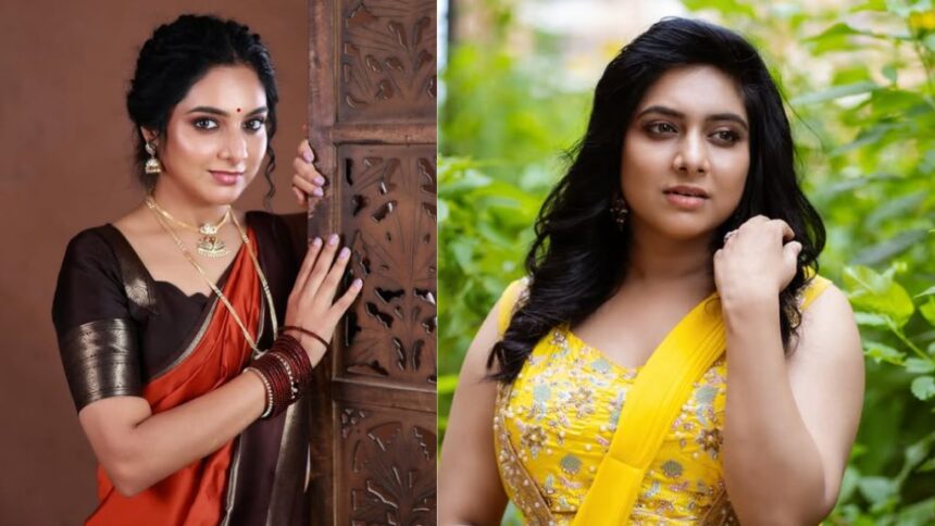 Hunterfly Syamantha Kiran Tamil television actress Syamantha Kiran during a promotional photoshoot
