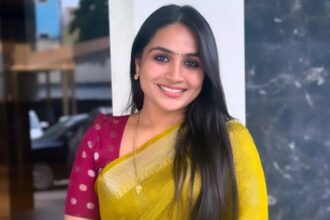 Tamil television actress Salma Arun, known for portraying Rohini in Siragadikka Aasai.