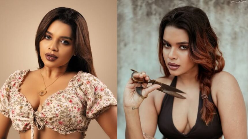 Veena Jessi Tamil model and reality television personality known for Soppana Sundari and Second Love