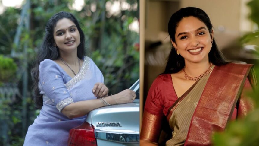 Malayalam actress and dentist Vrinda Menon during a public appearance