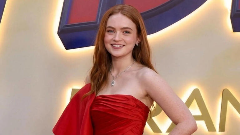 Sadie Sink attends a promotional event as speculation grows about her role in Spider-Man Brand New Day