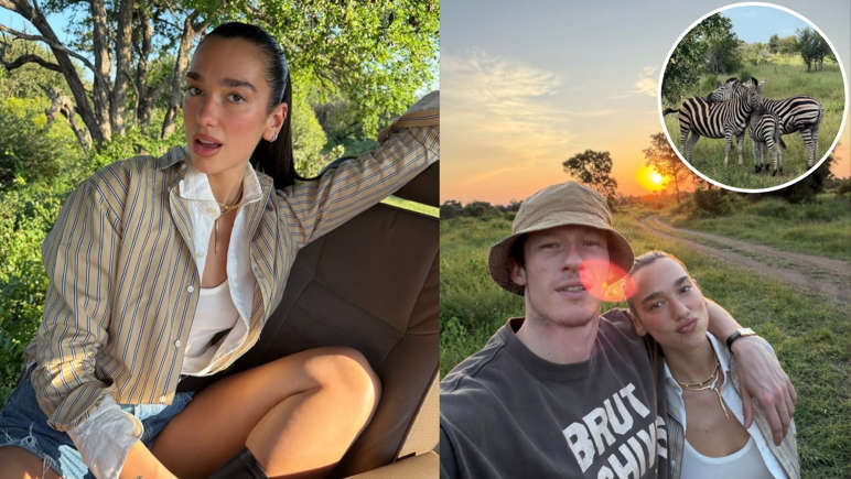 Dua Lipa attending the launch of Manifesto Library and sharing moments from her South Africa trip