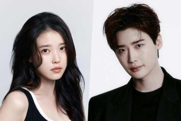 Hunterfly fgfddsf Byeon Woo Seok, IU and Lee Jong Suk during separate public appearances