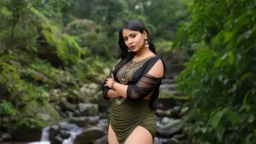 Hunterfly gdfg2df2 Tripti Berra posing during a professional photoshoot.