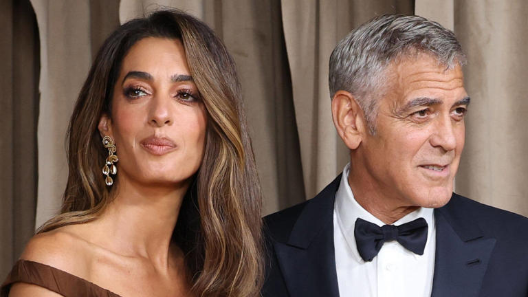 Hunterfly gsdfsd George Clooney speaking about family life and raising his twins with Amal Clooney.
