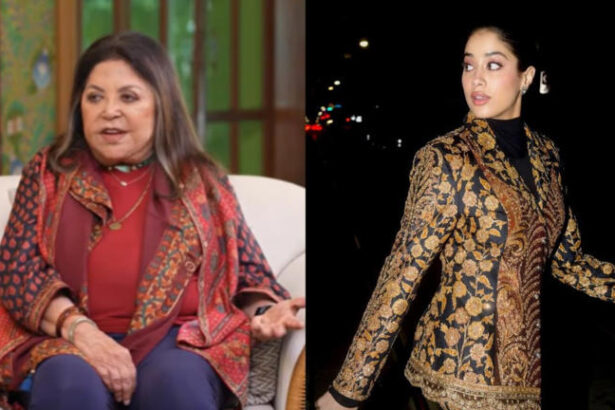 Fashion designer Ritu Kumar during a public appearance amid discussion about the history of zardozi embroidery