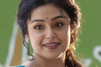 Actress Mokksha Sengupta who plays Meenu in Gatta Kusthi 2