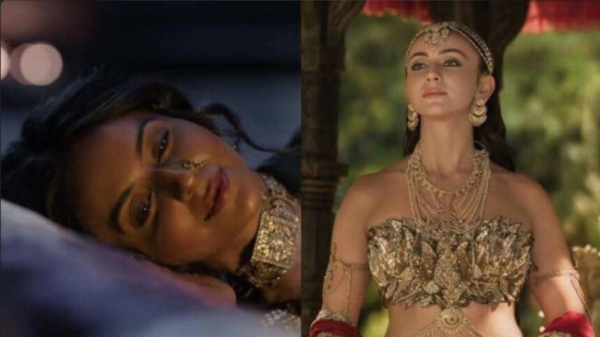 Rakul Preet Singh as Surpanakha in the Ramayana trailer.