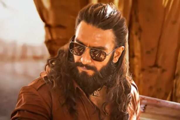 Hunterfly t 2026 07 15 232544 Ranveer Singh in Dhurandhar promotional poster during Japan release
