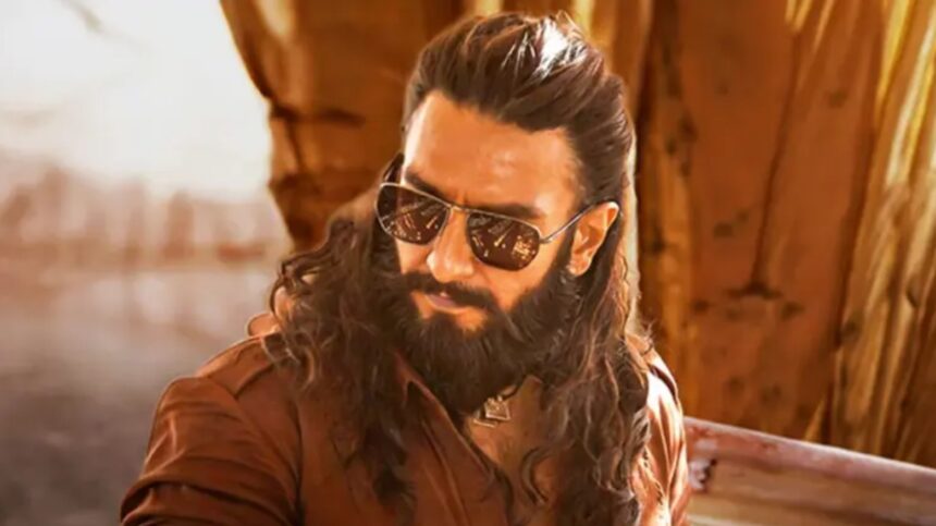 Ranveer Singh in Dhurandhar promotional poster during Japan release