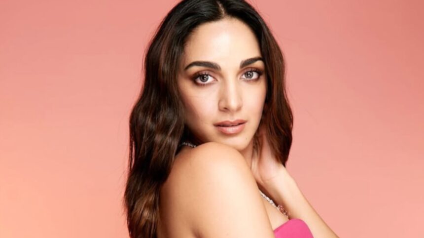 Kiara Advani wearing a statement designer outfit during a fashion event.
