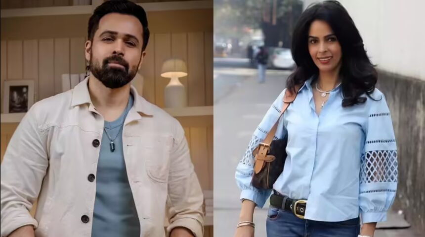 Hunterfly 026 08 06 143615 Emraan Hashmi and Mallika Sherawat during a promotional event.