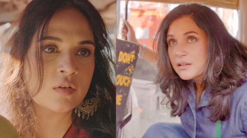 Richa Chadha in the first look of Musafiri travel series