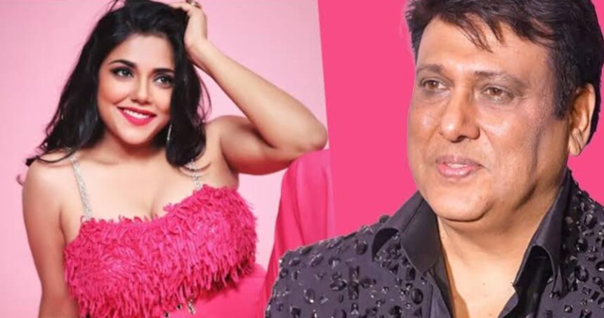 Hunterfly 026 08 15 114940 Govinda and Komal Rani Swarnkar at Mumbai airport